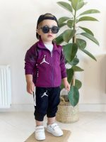 Boys' and girls' sweatshirt and trousers, sizes 60 and 65