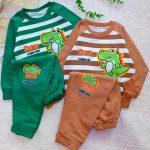 Boys' blouse and trousers, ages 1 to 5 years