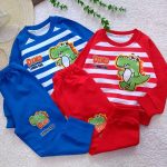 Boys' blouse and trousers, ages 1 to 5 years