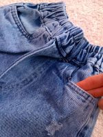 Denim suits for girls and boys, sizes 40 to 60
