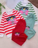 Girls' and boys' blouse and trousers, sizes 45 and 50