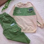Girls' and boys' blouses and trousers, sizes 40 to 60