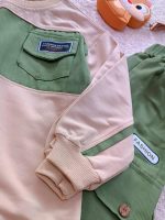 Girls' and boys' blouses and trousers, sizes 40 to 60