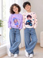 Girls' and boys' blousestops, ages 2 to 9