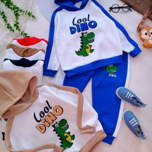 Girls' and boys' hoodie and pants set (ages 3 to 7)