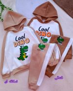 Girls' and boys' hoodie and pants set (ages 3 to 7)