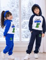 Girls' and boys' hoodie and pants set (ages 3 to 7)