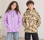 Girls' and boys' jackets, sizes 55 to 70