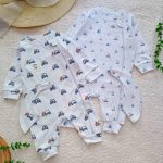 Girls' and boys' rompers, from newborn to 36 months
