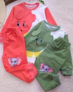 Girls' and boys' tops and trousers, ages 1 to 5 years
