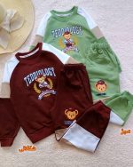 Girls' and boys' tops and trousers, ages 2 to 9