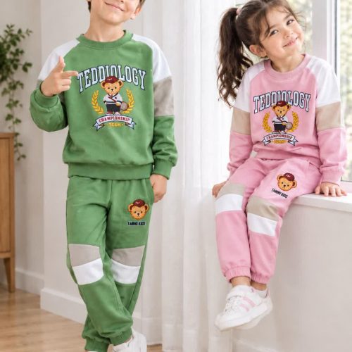 Girls' and boys' tops and trousers, ages 2 to 9