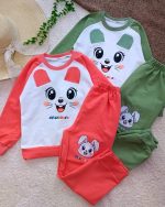 Girls' and boys' tops and trousers, ages 4 to 7