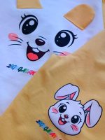 Girls' and boys' tops and trousers, ages 4 to 7