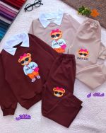 Girls' and boys' tops and trousers, ages 4 to 7