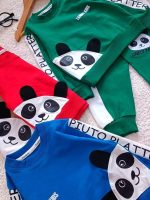 Girls' and boys' tops and trousers, sizes 35 to 45