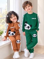 Girls' and boys' tops and trousers, sizes 35 to 45