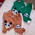 Girls' and boys' tops and trousers, sizes 35 to 45