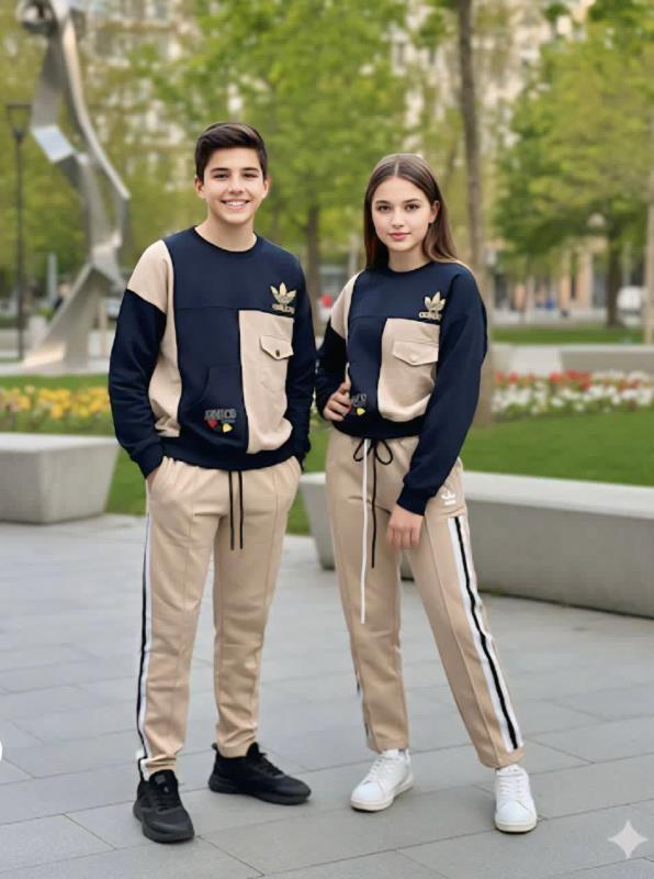 Girls' and boys' tops and trousers, sizes 40 to 55 (6)