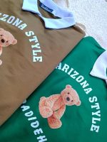 Girls' and boys' tops and trousers, sizes 60 to 65