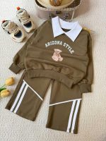 Girls' and boys' tops and trousers, sizes 60 to 65