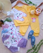 Girls' blouse and trousers, ages 1 to 5