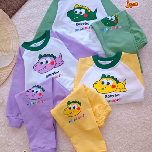 Girls' blouse and trousers, ages 1 to 5