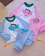 Girls' blouse and trousers, ages 1 to 5