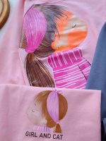 Girls' blouse and trousers, ages 2 to 9