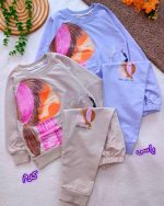 Girls' blouse and trousers, ages 2 to 9