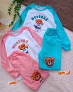 Girls' blouse and trousers, ages 4 to 11