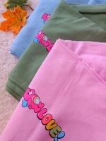 Girls' blouse and trousers, ages 4 to 7