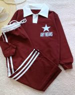 Girls' blouse and trousers, ages 5 to 12