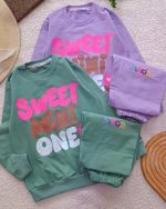 Girls' blouse and trousers, ages 7 to 11
