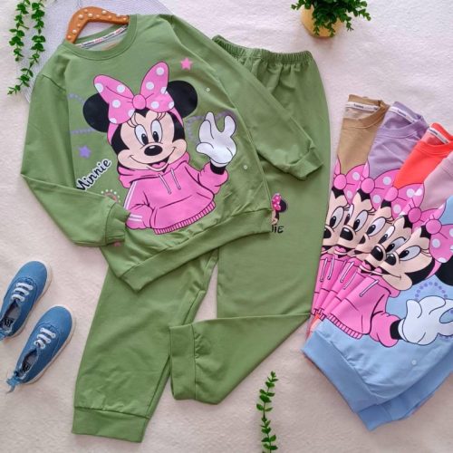 Girls' blouse and trousers, ages 8 to 11