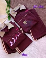 Girls' blouse and trousers, ages 9 to 16