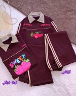 Girls' blouse and trousers, ages 9 to 16