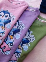 Girls' blouse and trousers set, ages 1 to 4