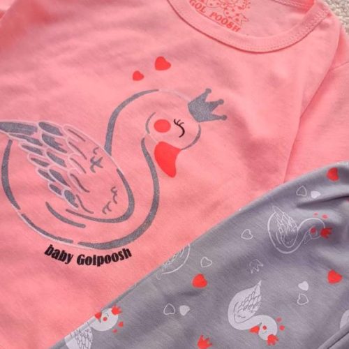 Girls' blouse and trousers, sizes 12 to 36 months