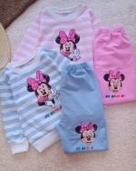 Girls' blouse and trousers, sizes 35 to 50