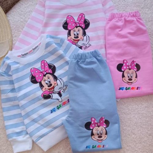 Girls' blouse and trousers, sizes 35 to 50