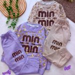 Girls' blouse and trousers, sizes 40 to 55.