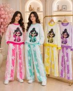 Girls' blouse and trousers, sizes 50 to 65
