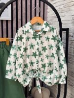 Girls' blouse and trousers, sizes 55 to 65