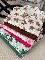 Girls' blouse and trousers, sizes 55 to 65