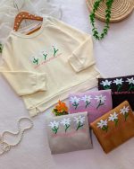 Girls' blouse, sizes 45 and 50