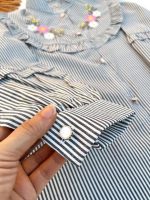 Girls' blouse, sizes 60 to 70