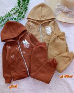Girls' sweatshirt and trousers, sizes 40 to 50