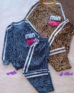 Girls' sweatshirt and trousers, sizes 40 to 55