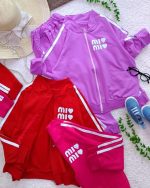 Girls' sweatshirt and trousers, sizes 50 to 60